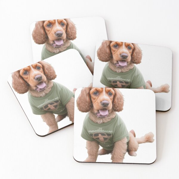 Item preview, a mischievous and curious Cocker Spaniel 	 designed and sold by aleteovdatz.