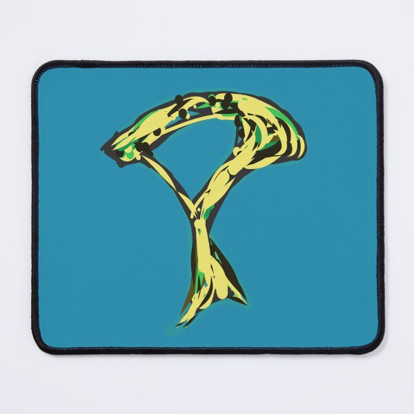 Item preview, P Yellow letter designed and sold by vibeno1.