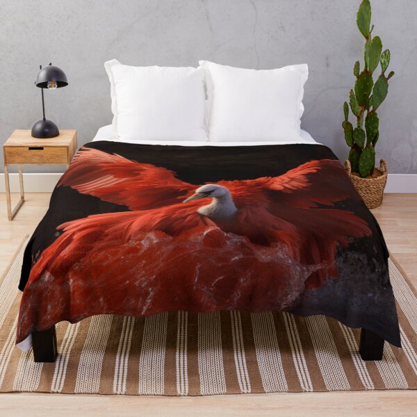 Item preview, A red swan in the water designed and sold by isBotStore.