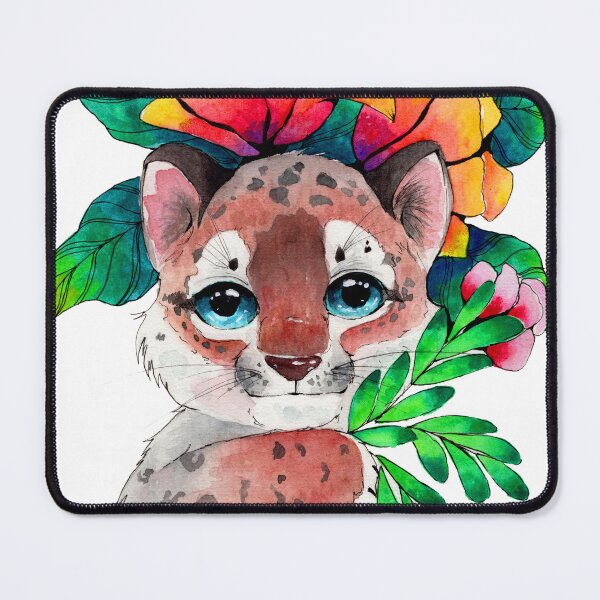 Item preview, Baby snow leopard designed and sold by Daniela Mejia.