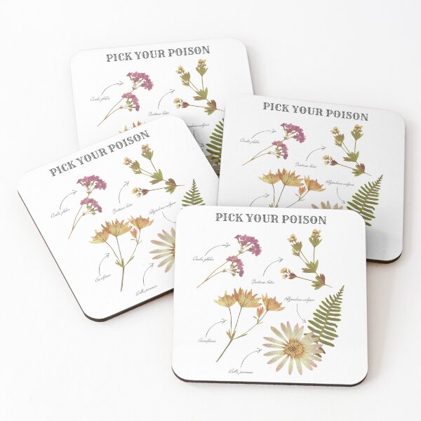 Item preview, Pick your poison, floral, flowers graphics, nature  designed and sold by vintagebuddy.