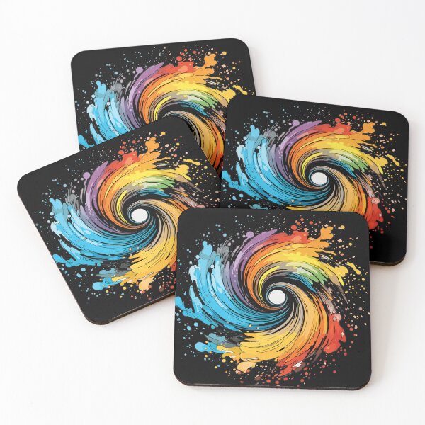 Item preview, Rainbow Swirls designed and sold by Zeng-Graphics.