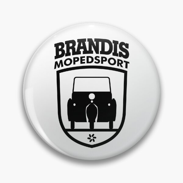 Item preview, Krause Duo Mopedsport Brandis Coat of Arms (black) designed and sold by VEB Ostladen.