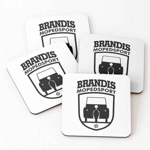 Item preview, Krause Duo Mopedsport Brandis Coat of Arms (black) designed and sold by VEB Ostladen.