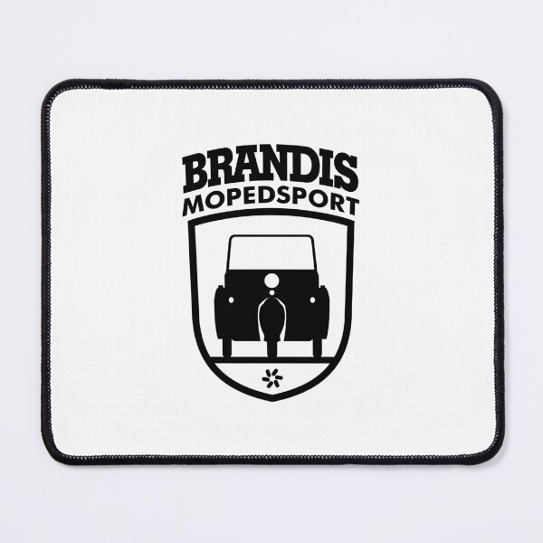 Item preview, Krause Duo Mopedsport Brandis Coat of Arms (black) designed and sold by VEB Ostladen.