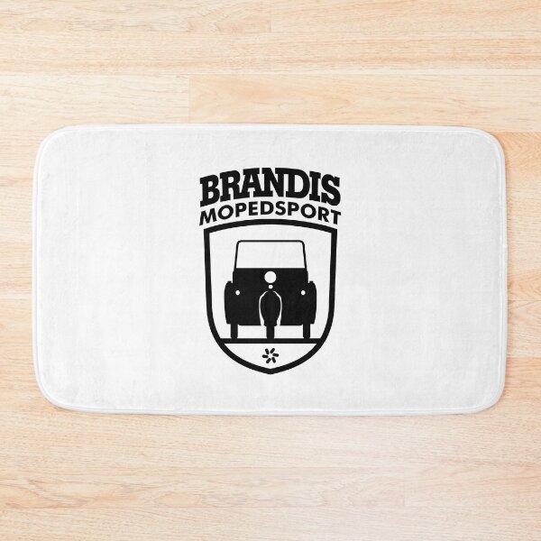 Item preview, Krause Duo Mopedsport Brandis Coat of Arms (black) designed and sold by VEB Ostladen.