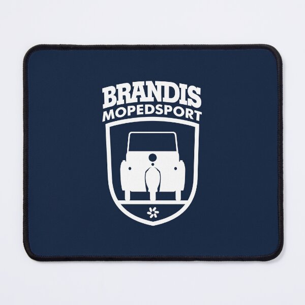 Item preview, Krause Duo Mopedsport Brandis Coat of Arms (white) designed and sold by VEB Ostladen.