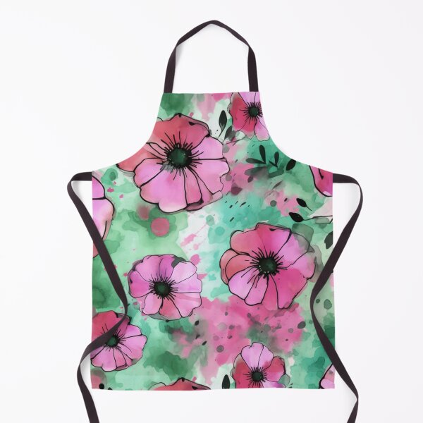 Item preview, Beautiful Ink washed Floral Splatter Pattern 6 designed and sold by Gypsykiss.