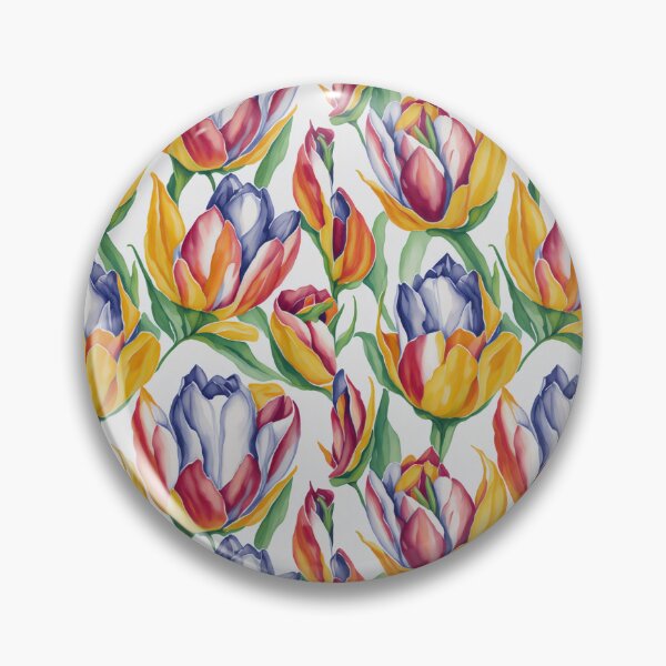 Artikelvorschau, colorful tulip flower pattern entworfen und verkauft von kiyaansh16.