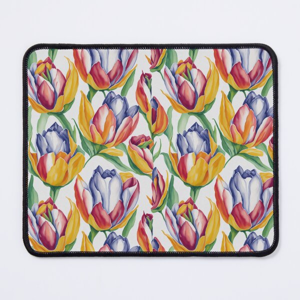 Item preview, colorful tulip flower pattern designed and sold by kiyaansh16.