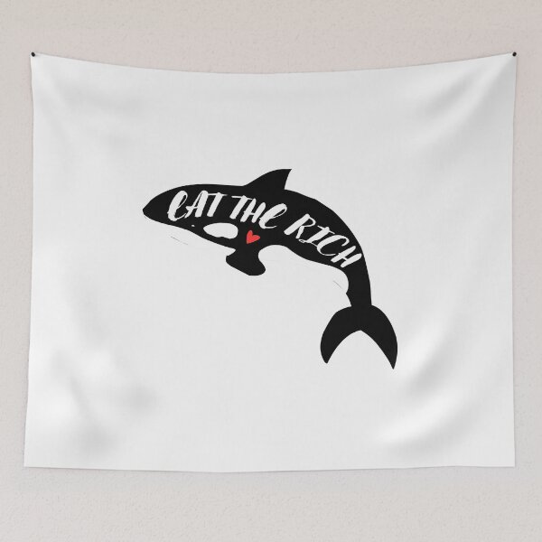 Item preview, Eat The Rich Orca designed and sold by Marijadeco.