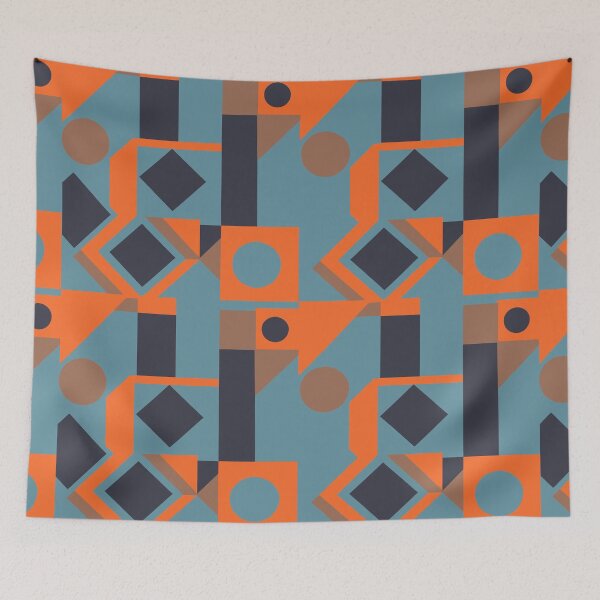 Item preview, Mcm 063 - (azul, marrón y naranja) designed and sold by leartset.