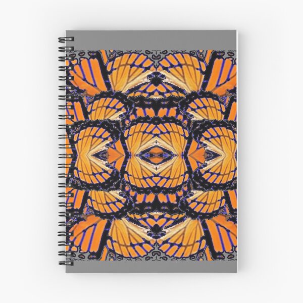 Item preview, MONARCH BUTTERFLY WING PATTERNS GREY ART designed and sold by sharlesart.