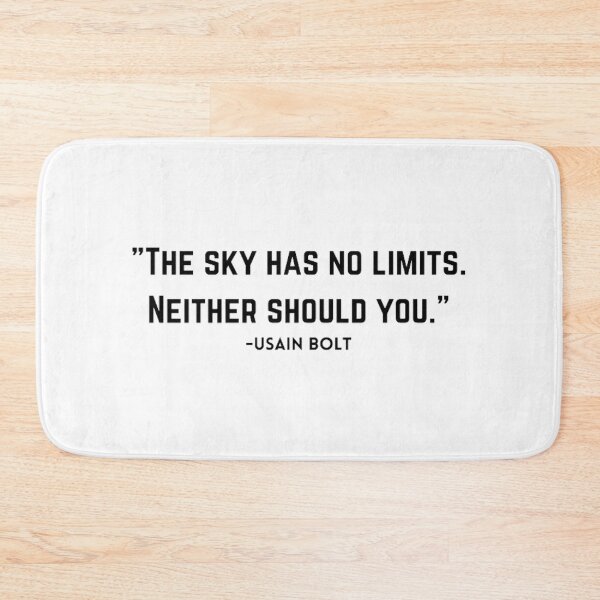 Item preview, Usain Bolt Quote designed and sold by SimpleButter.