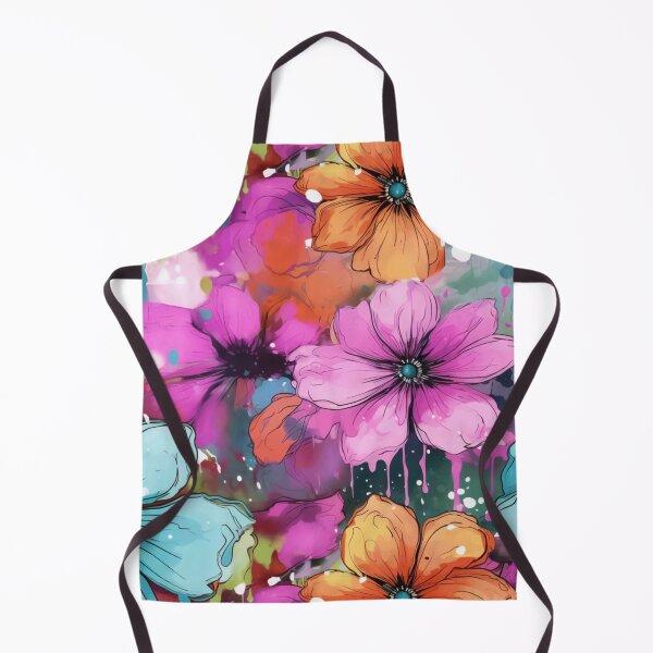 Item preview, Beautiful Ink washed Floral Splatter Pattern 7 designed and sold by Gypsykiss.