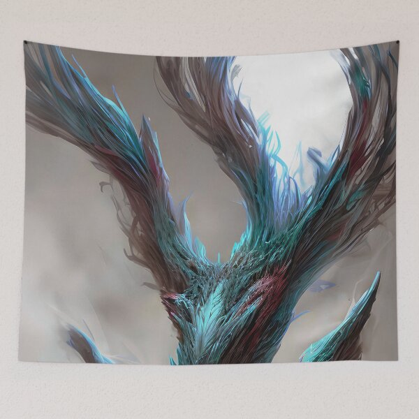 Item preview, MistHaven Foggy Monster - Rebirth through Chaos The Birth of a New Era designed and sold by IsdinMisthaven.