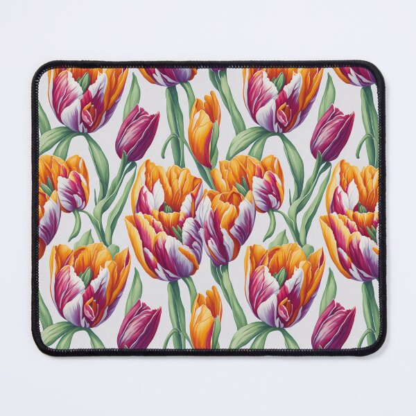 Item preview, colorful tulip flower pattern designed and sold by kiyaansh16.
