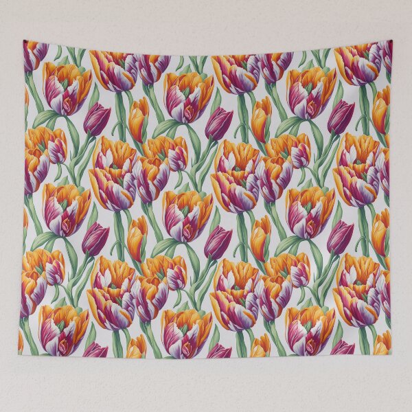 Item preview, colorful tulip flower pattern designed and sold by kiyaansh16.