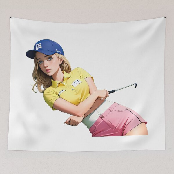 Item preview, Beautiful Golf Player Girl in U.S. Women's Open designed and sold by arfazel-shutter.