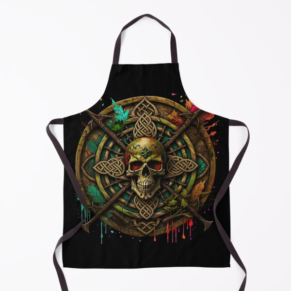 Item preview, Tribal Celtic skull shield designed and sold by Coexist In Tee's .