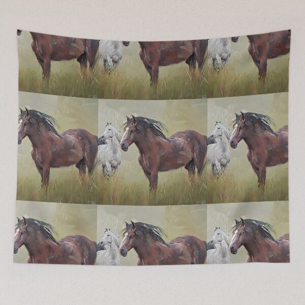 Item preview, a pair of horses designed and sold by bogfl.