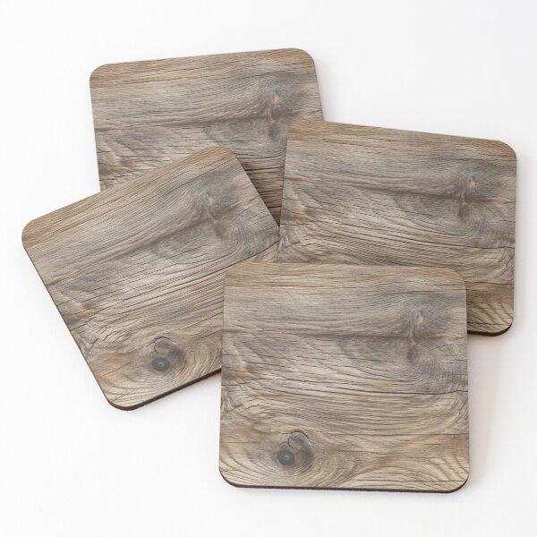 Item preview, Light Brown Weathered Wood Grain Pattern designed and sold by Sturdust.