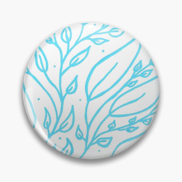 Item preview, Light blue leaves designed and sold by RoIlustraciones.