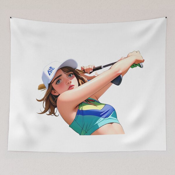 Item preview, Beautiful Golf Player Girl in U.S. Women's Open designed and sold by arfazel-shutter.