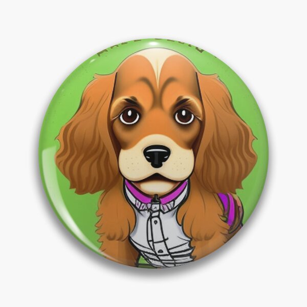 Item preview, a mischievous and curious Cocker Spaniel 	 designed and sold by ketlialaufe.