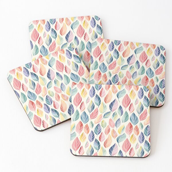 Item preview, Beautiful Leaf Patterns in Pastel Color designed and sold by Master Ivan.