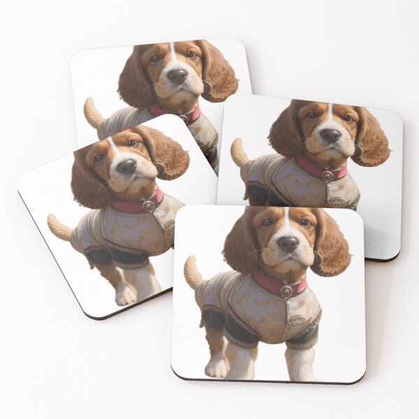 Item preview, a mischievous and curious Cocker Spaniel 	 designed and sold by aleteovdatz.