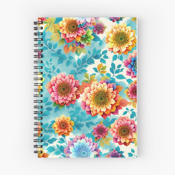 Item preview, Flowers on Blue Leaves designed and sold by Islandadora.