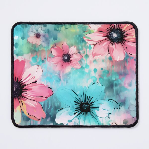 Item preview, Beautiful Ink washed Floral Splatter Pattern 9 designed and sold by Gypsykiss.