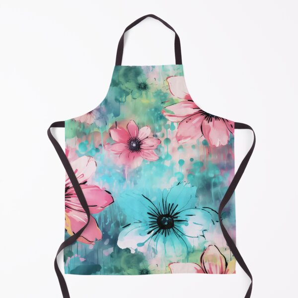 Item preview, Beautiful Ink washed Floral Splatter Pattern 9 designed and sold by Gypsykiss.