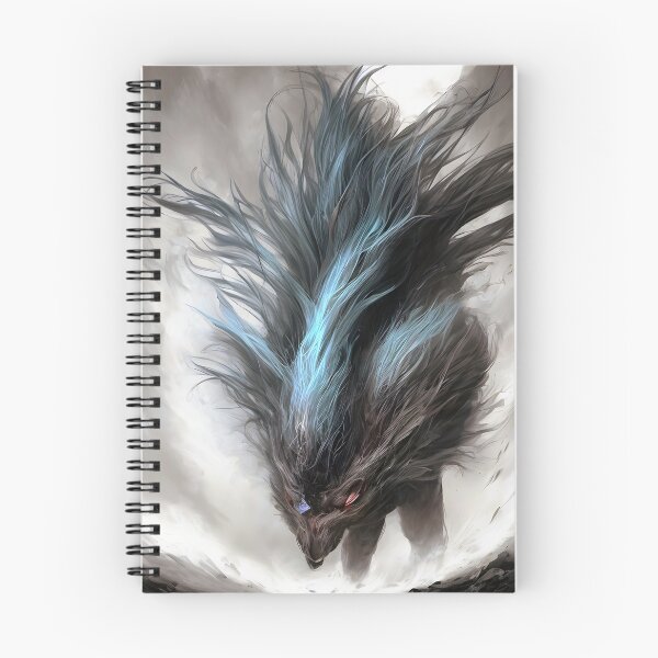 Item preview, MistHaven Foggy Monster - Silent Eclipse Embracing the Darkness Within designed and sold by IsdinMisthaven.