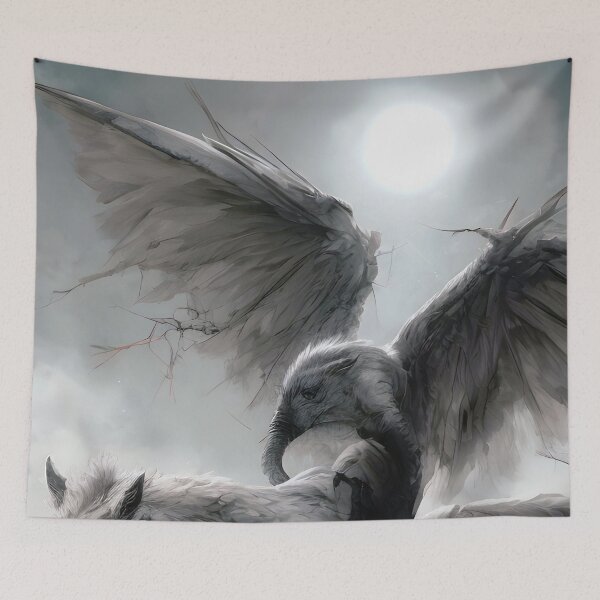 Item preview, MistHaven Foggy Monster - Silent Redemption Embracing the Light Within designed and sold by IsdinMisthaven.