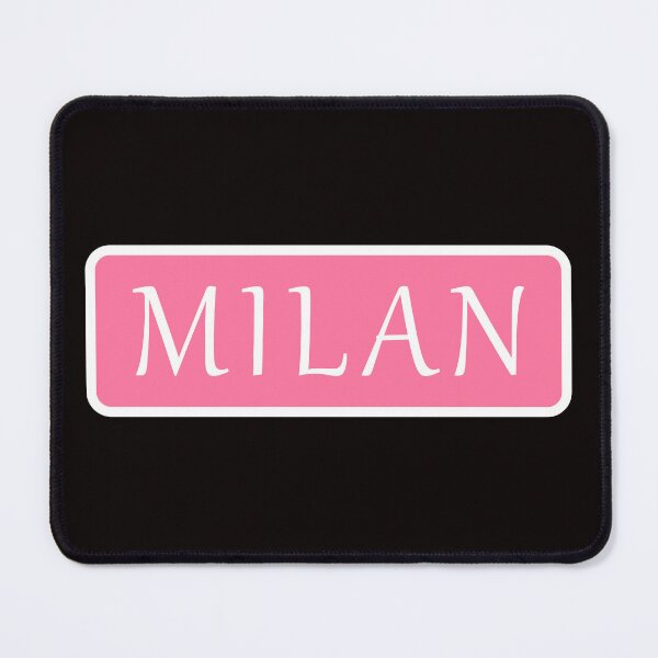 Item preview, Milan Girls Name designed and sold by Jeallan Designs.