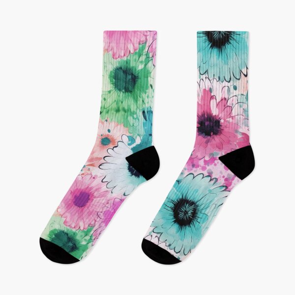 Item preview, Beautiful Ink washed Floral Splatter Pattern 10 designed and sold by Gypsykiss.