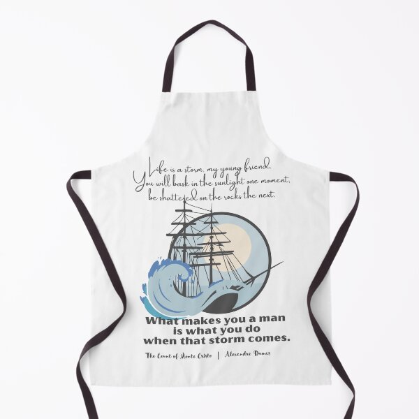 Item preview, Life is a Storm Dumas Inspirational Quote designed and sold by missdebi27.