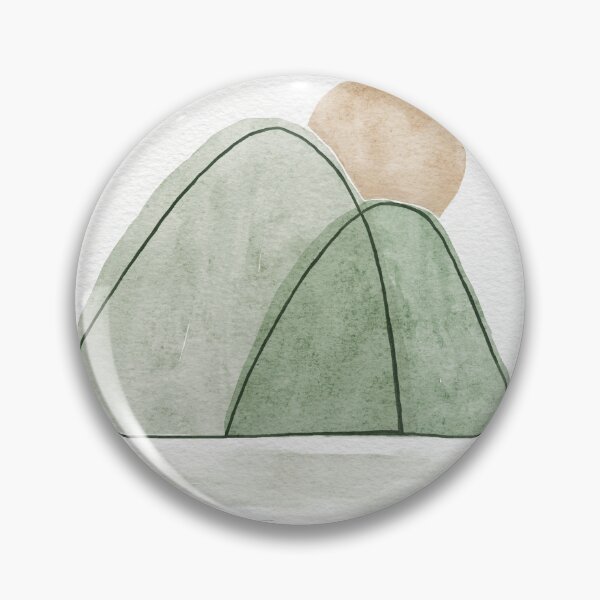 Item preview, Boho Green Mountains Art Print Woodland Nursery Print For Kids Boho Line Drawing designed and sold by Mommasaurus.