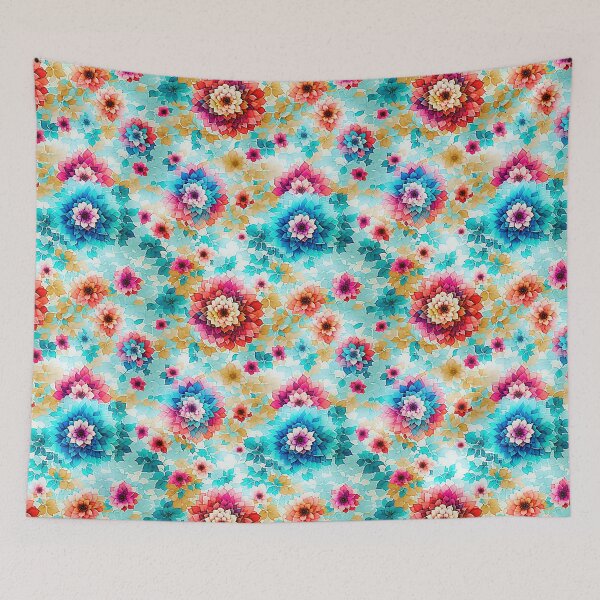 Item preview, Kaleidoscope Flowers designed and sold by Islandadora.