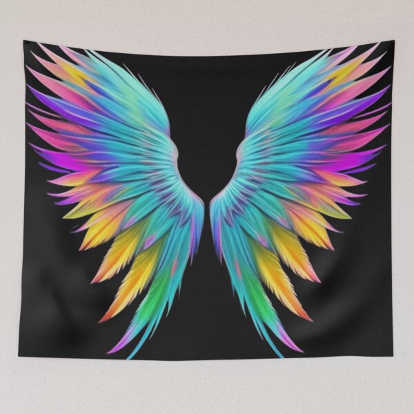 Item preview, Rainbow wings  designed and sold by Roxburylane.