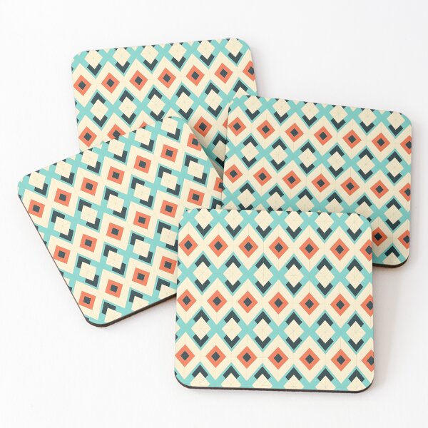 Item preview, 1970s Retro Style Diamond Geometric Seamless Patterns designed and sold by Master Ivan.