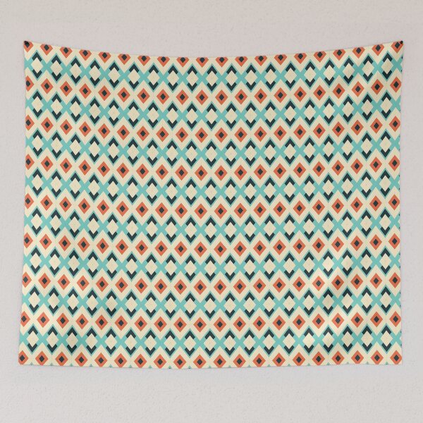 Item preview, 1970s Retro Style Diamond Geometric Seamless Patterns designed and sold by Master Ivan.