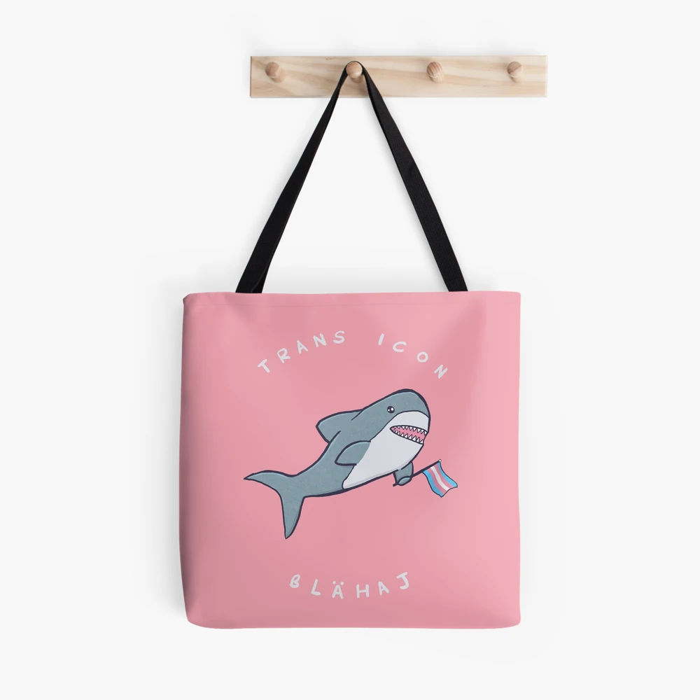 Shark Line Art Tote Bag - EverLineArt