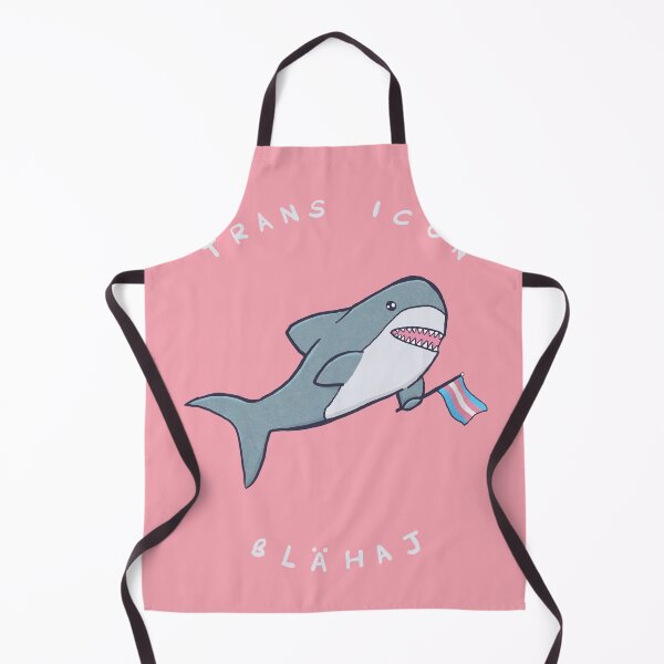 Item preview, Trans Icon Blahaj - IKEA Shark inspired design designed and sold by AdelinePurdy.