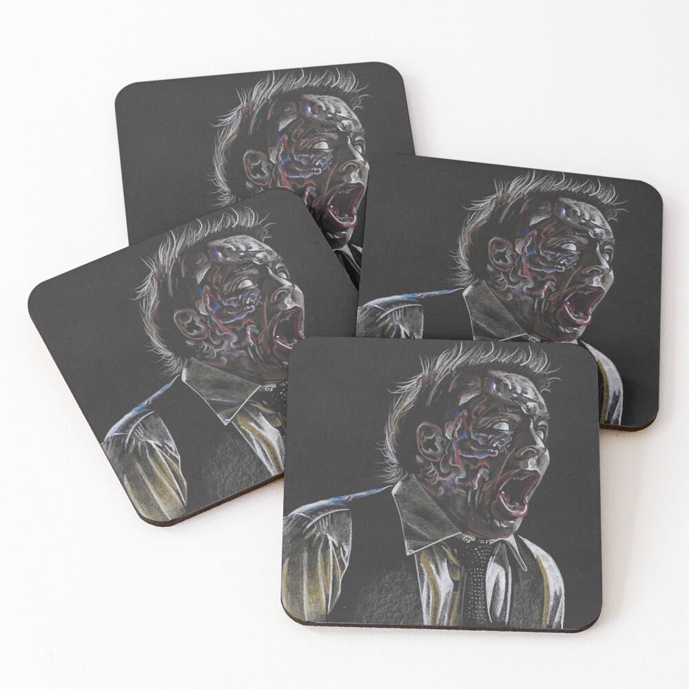 Item preview, Coasters (Set of 4) designed and sold by Pinupmonkey.