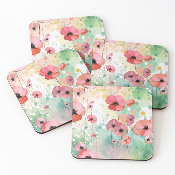 Item preview, Beautiful Ink washed Floral Splatter Pattern 11 designed and sold by Gypsykiss.