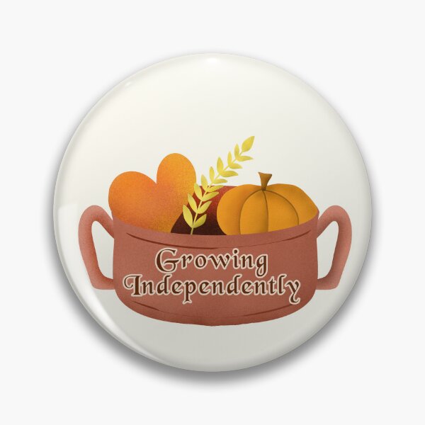 Item preview, Pot of pumpkins motivational cottagecore and hygge sticker by DozyJov  designed and sold by DozyJov.