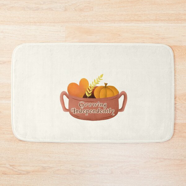 Item preview, Pot of pumpkins motivational cottagecore and hygge sticker by DozyJov  designed and sold by DozyJov.